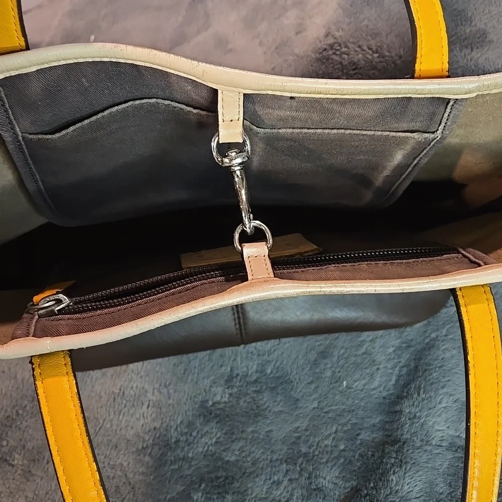 Coach Park Metro Saffiano Leather Tote Bag